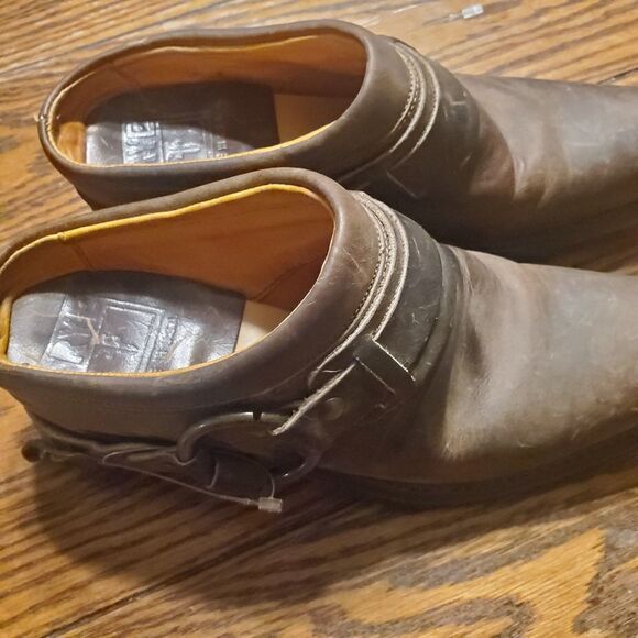 Frye brown harness mule clogs sz 6 - Picture 2 of 5